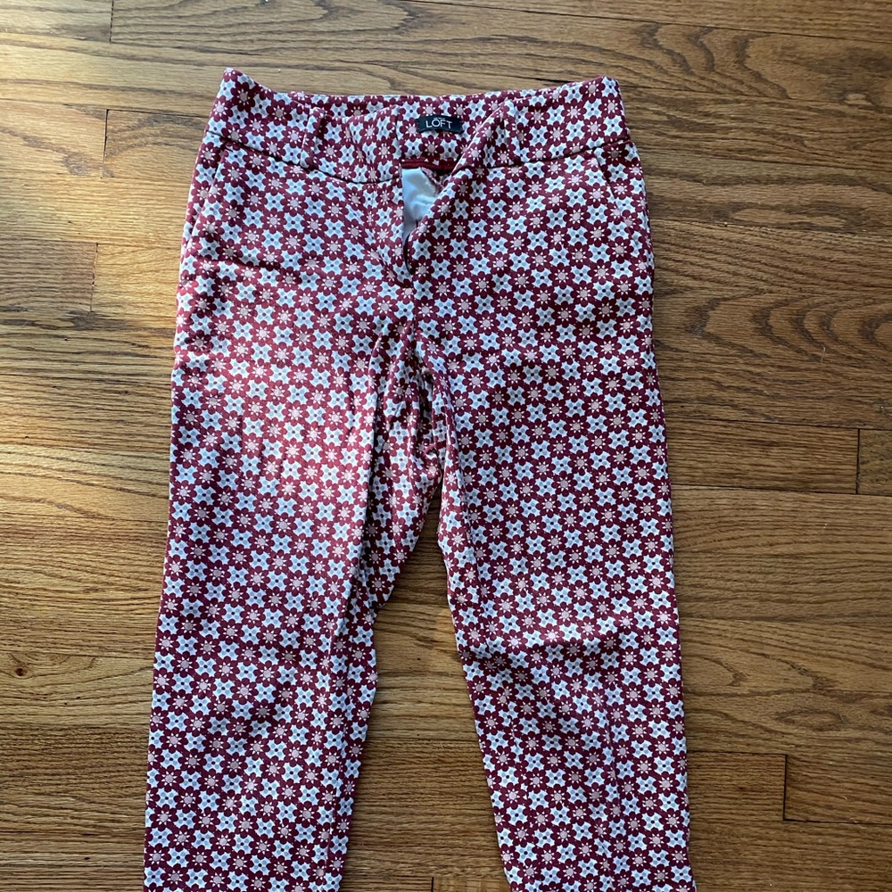 Loft Pattern Pant - Julie Skinny